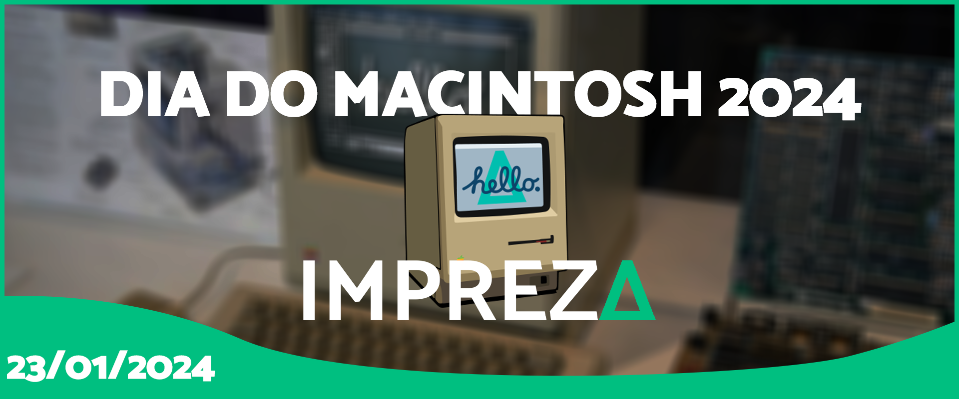 Imagem Destacada para o Post do Dia do Macintosh 2024