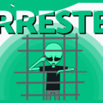 Arrested Character Featured Image made for Impreza Host News, drawn by Impreza Team 2026