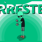 Arrested Character Style 2 Handcuffed Featured Image made for Impreza Host News, drawn by Impreza Team 2026