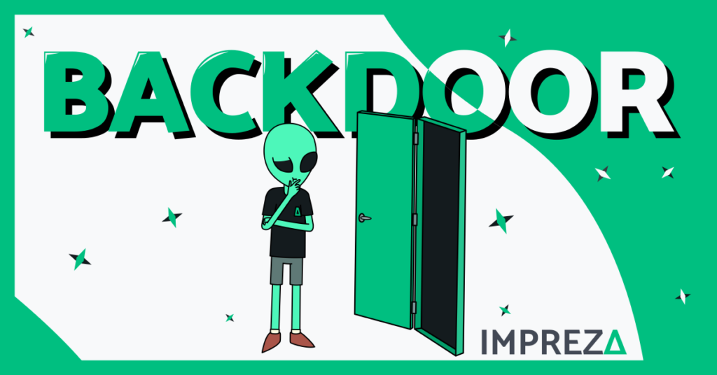 Backdoor Featured Image for Impreza Host News, made by Impreza Team 2026