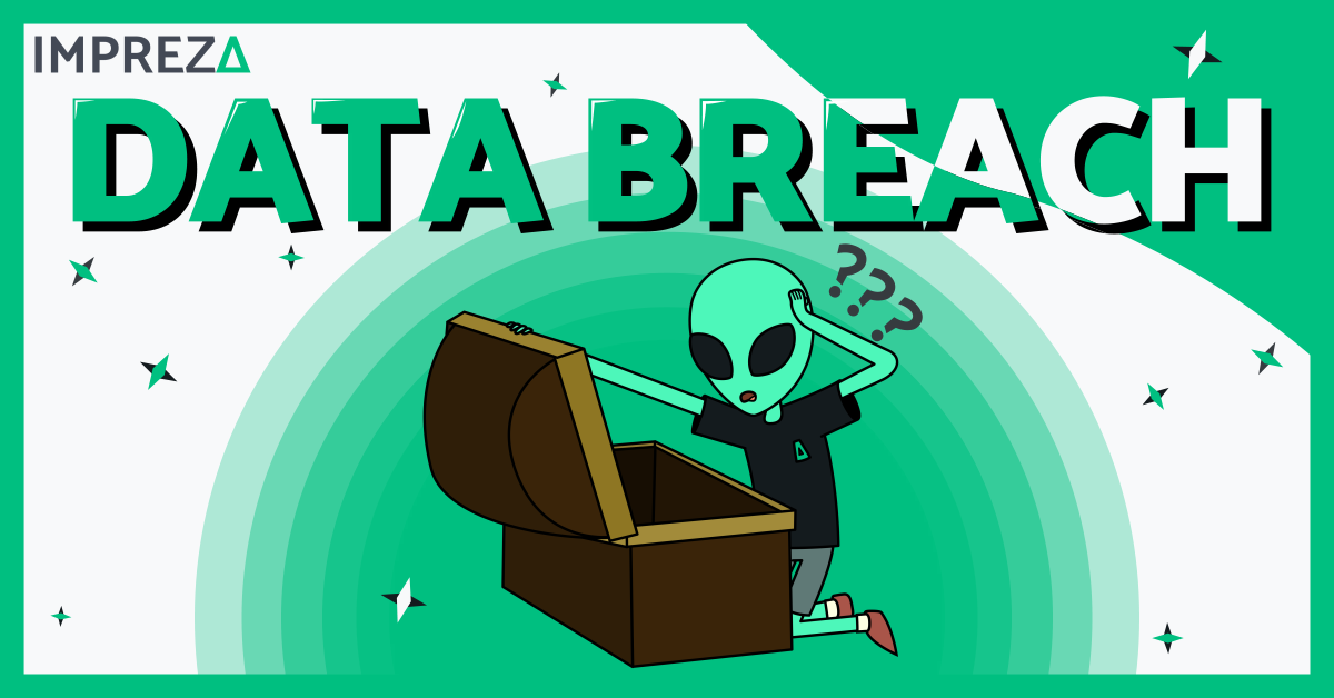 Data Breach, Missing stuff Character, Featured Image made for Impreza Host News, drawn by Impreza Team 2026