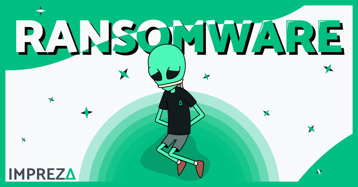 Ransomware Kidnapped Character Style 2 Handcuffed Featured Image for the Impreza Host News, made by Impreza Team 2026