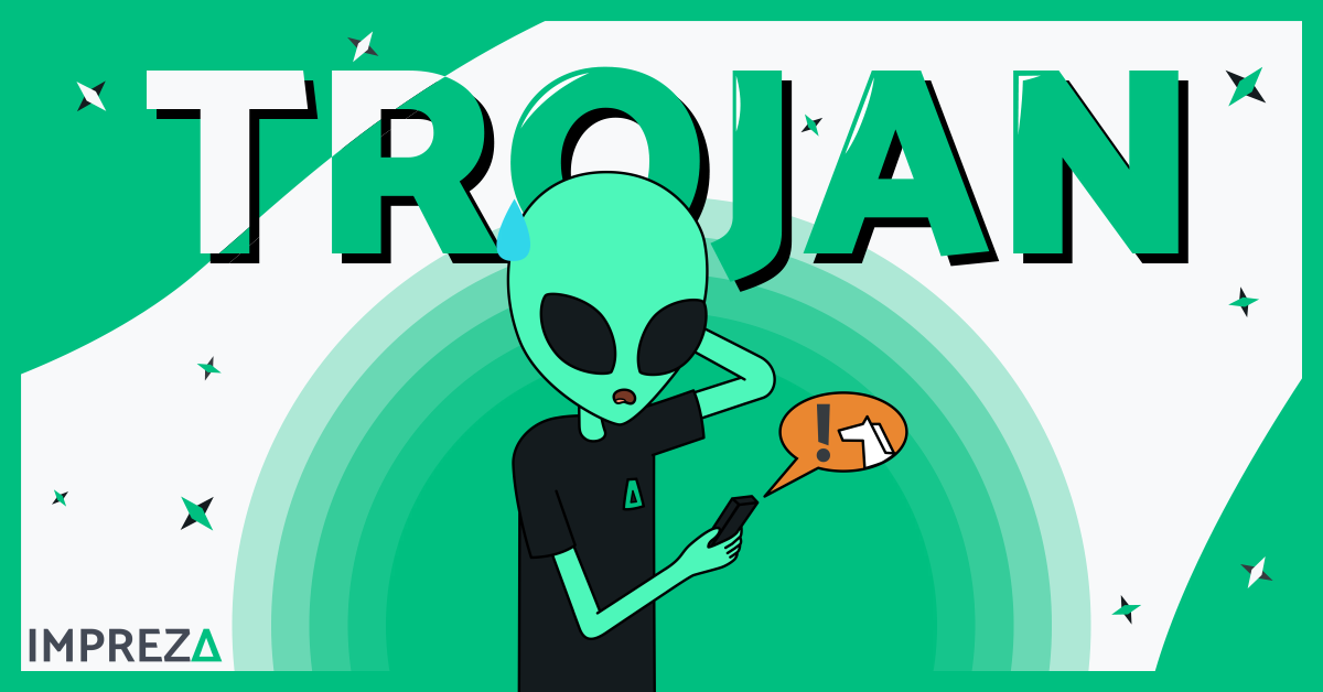 Trojan Featured Image made for Impreza Host Post, drawn by Impreza Team 2026