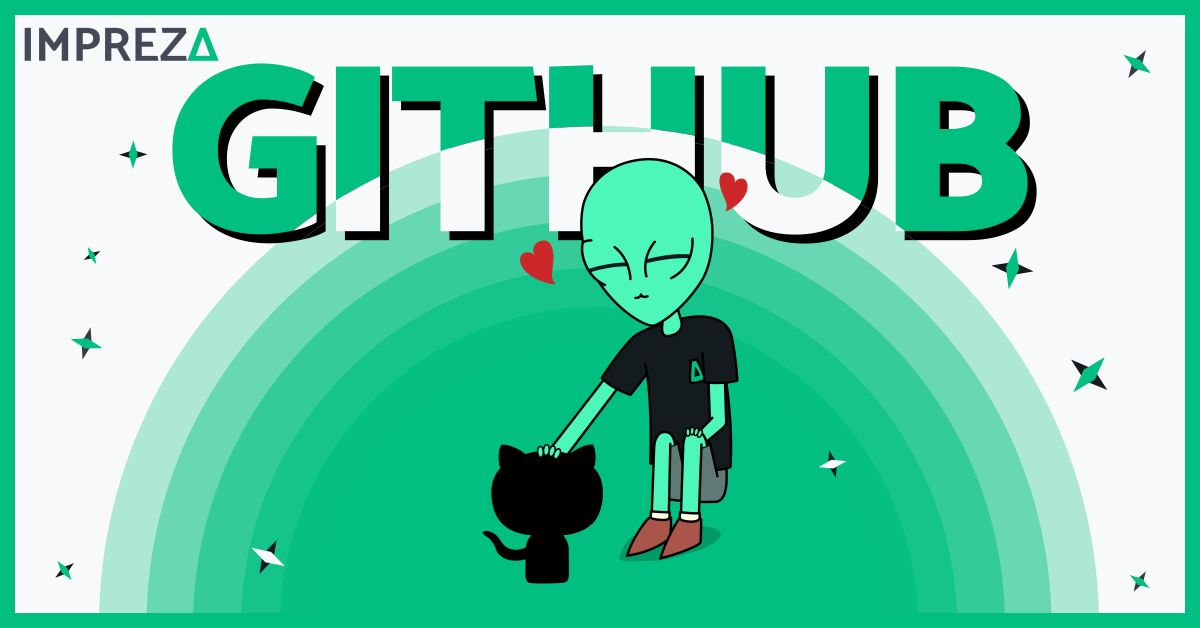 GitHub and Impreza's Character Jake Featured Image for Impreza Host News, made by Impreza Team, 2026