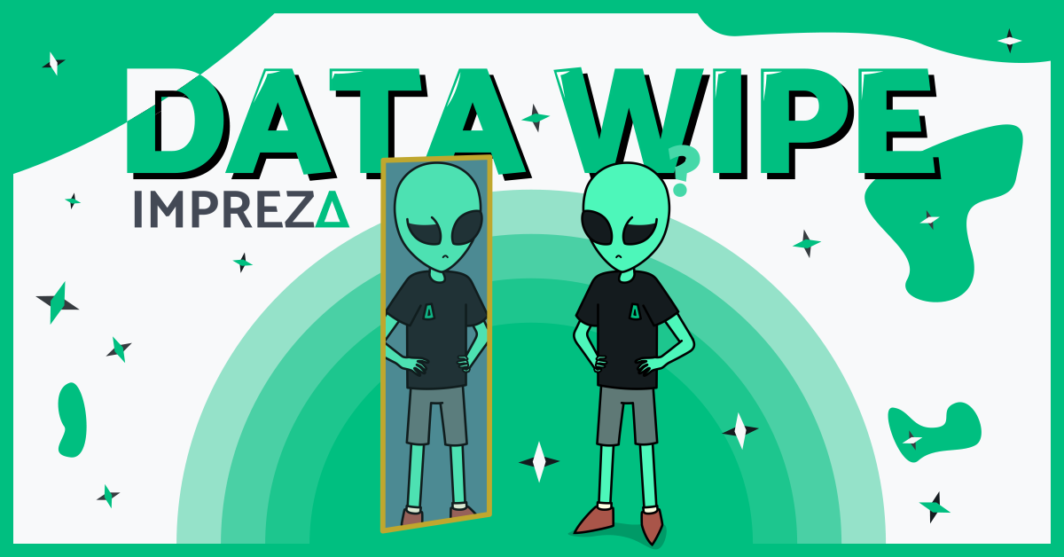 Featured Post Image of Data Wipe and Impreza's Character Jake, made by Impreza Team, 2026