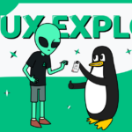 Linux Explot Label with Impreza's Character, Jake, and Tux Featured Image for Impreza News, made by Impreza Team, 2026